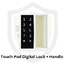 Touch Pad Digital Lock + Handle - Secure Lockers - With Name.webp