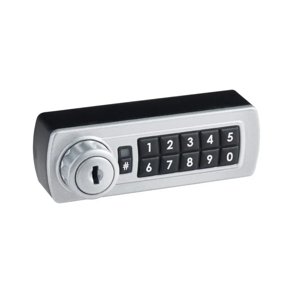 Gemini Digital Combination Lock 3700 - Silver - Right Hand - Secure Lockers.webp