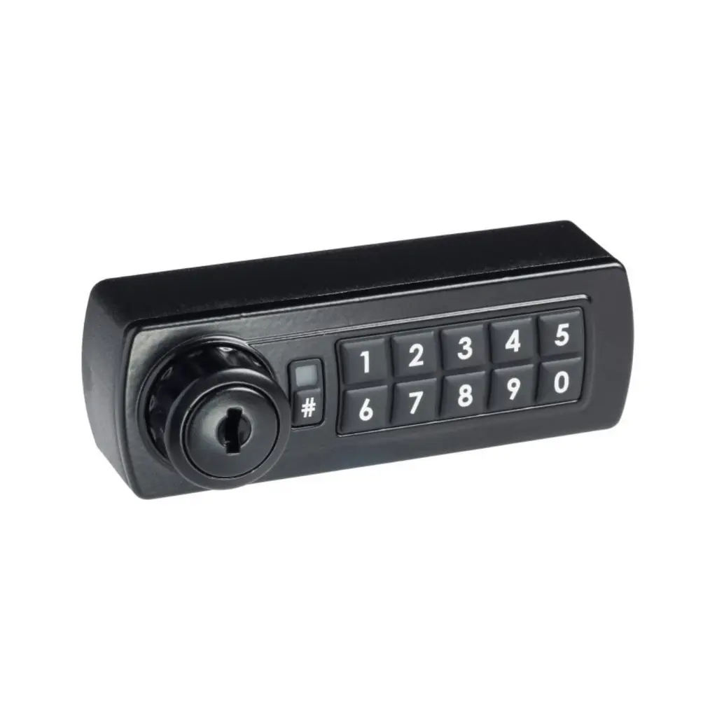 Gemini Digital Combination Lock 3700 - Black - Right Hand - Secure Lockers.webp