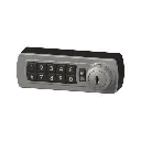 Gemini Digital Combination Lock 3700 - Silver - Left Hand - Secure Lockers.webp