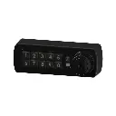 Gemini Digital Combination Lock 3700 - Black - Left Hand - Secure Lockers.webp
