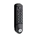 Zenith Digital Combination Lock 3780 - Black - Vertical - Secure Lockers.webp