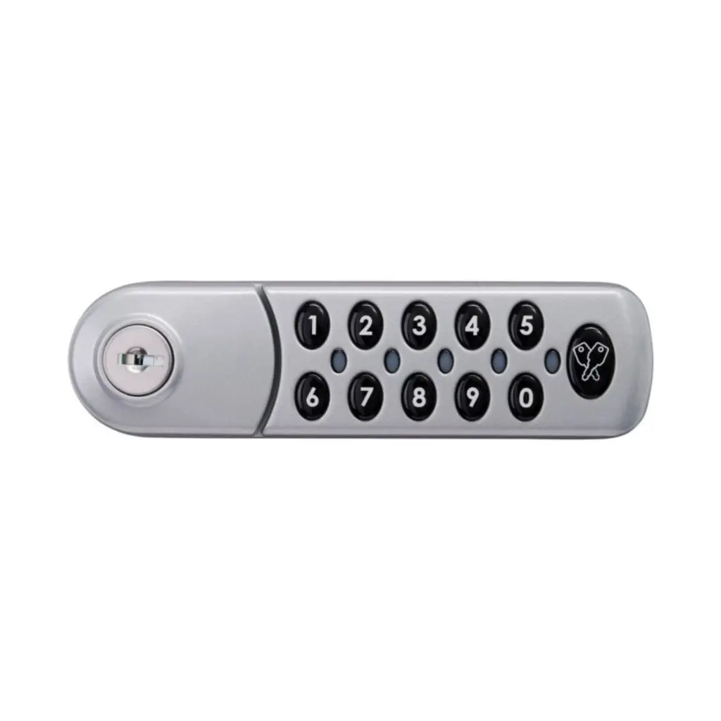 Zenith Digital Combination Lock 3780 - Silver - Right Handed - Secure Lockers.webp