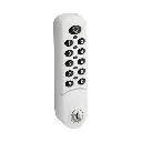 Zenith Digital Combination Lock 3780 - White - Vertical - Secure Lockers.webp