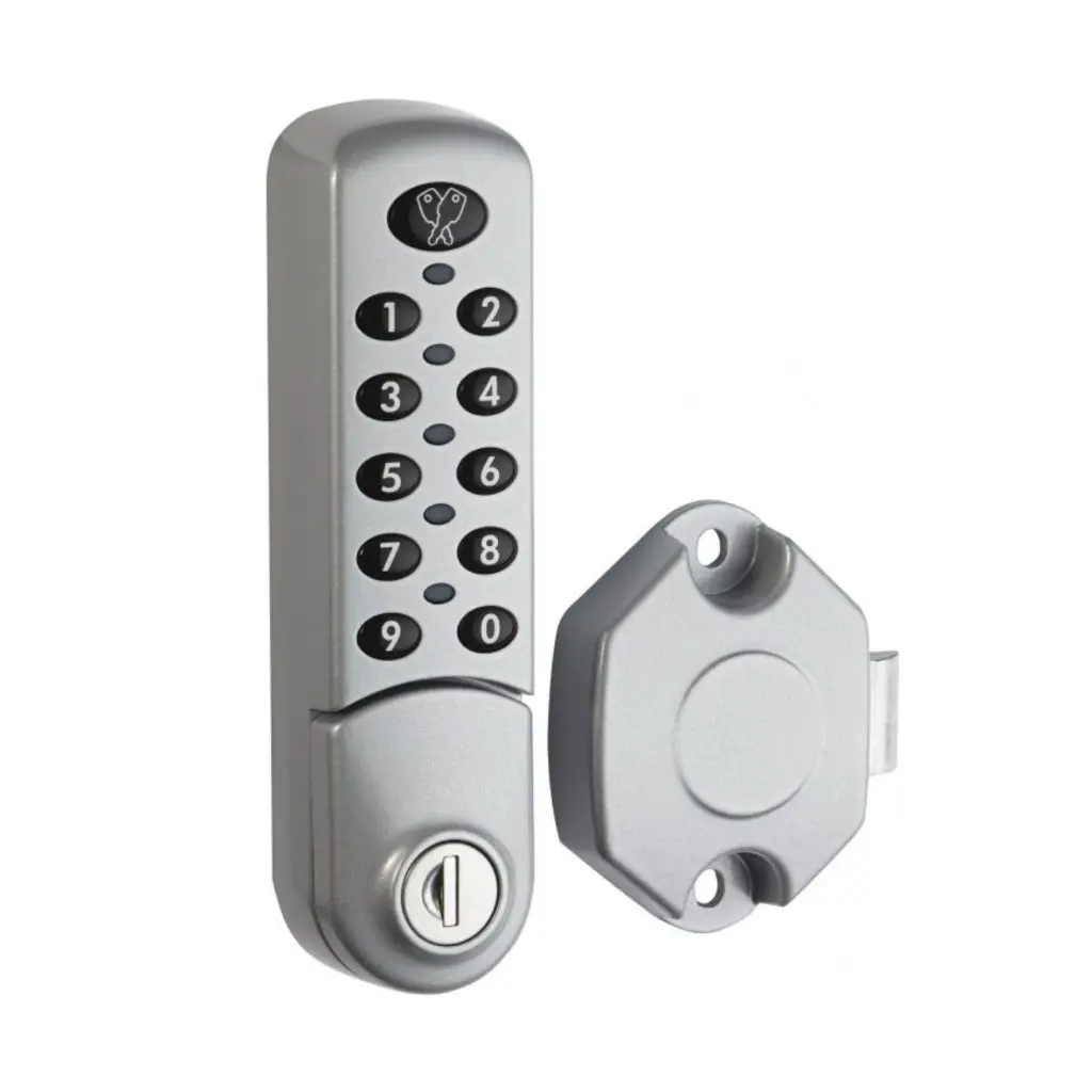 Digital Combination Slamlock 37800 - Silver - Secure Lockers.webp