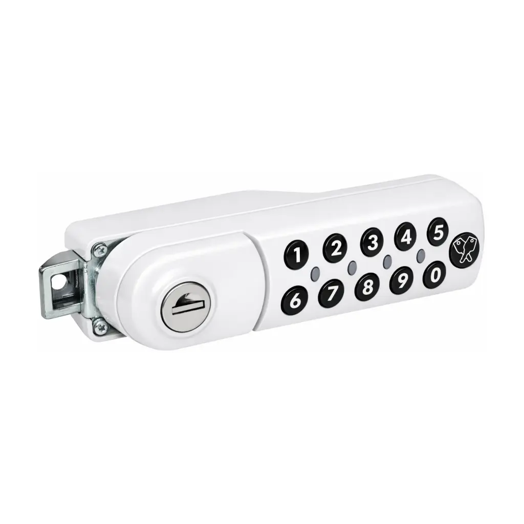 Digital Combination Slamlock 37800 - White - Right handed - Secure Lockers.webp
