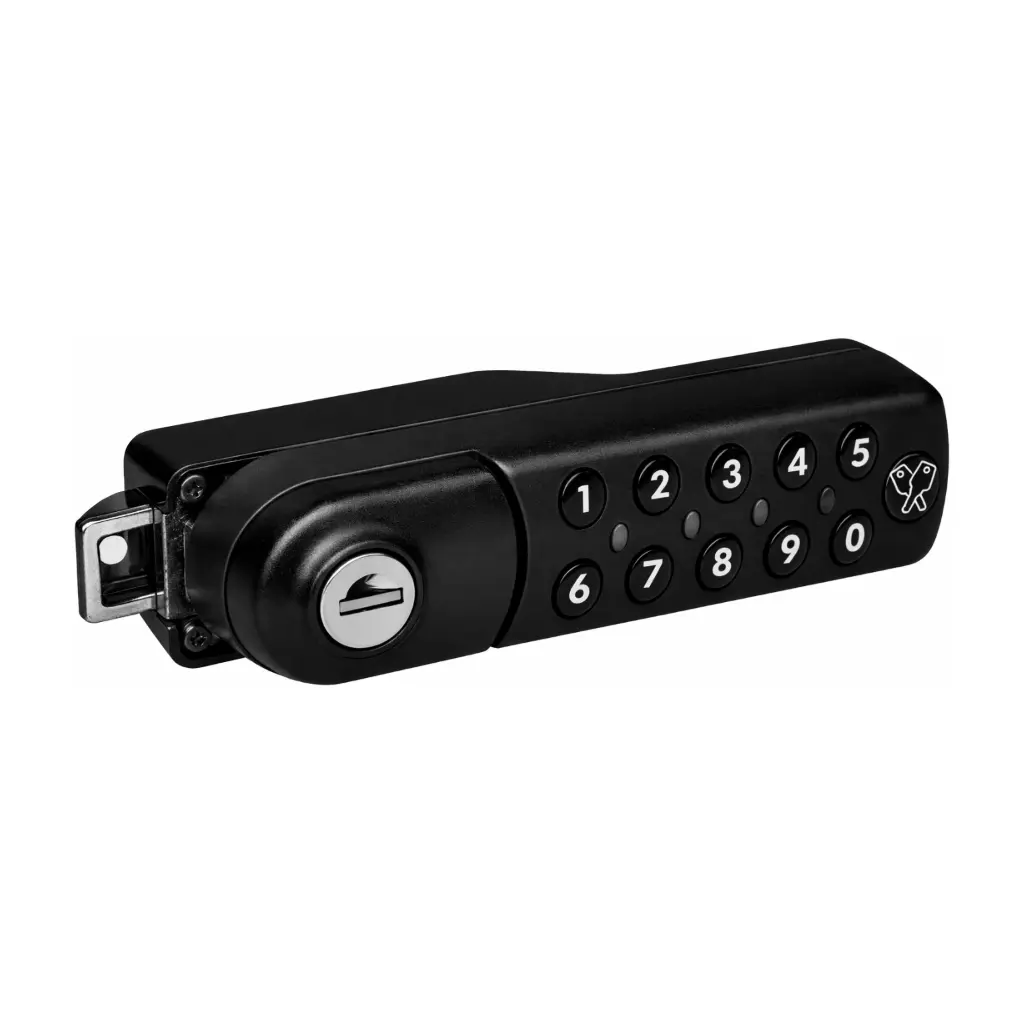 Digital Combination Slamlock 37800 - Black - Right handed - Secure Lockers.webp