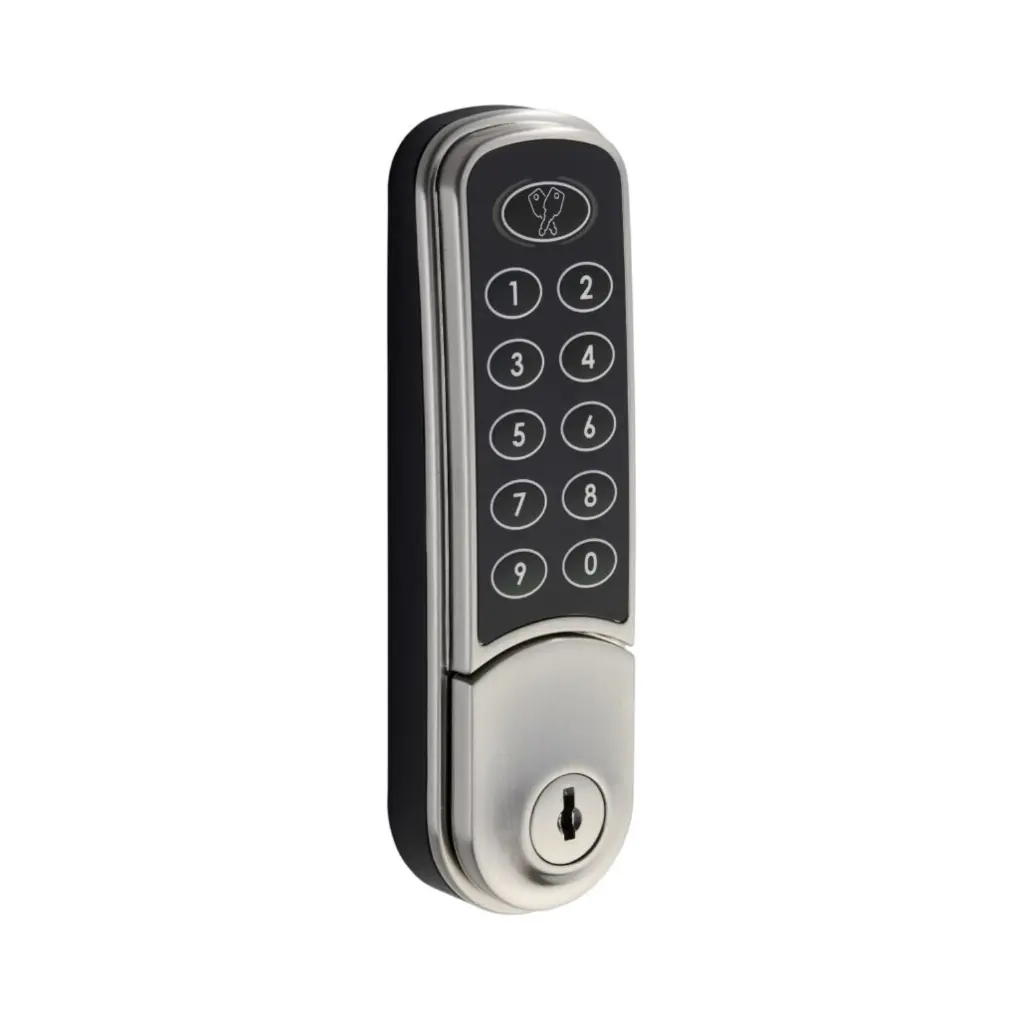 Nimbus Digital Combination Lock 3960 - Brushed Nickel - Secure Lockers.webp
