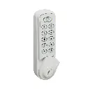 Nimbus Digital Combination Lock 3960 - White - Open - Secure Lockers.webp