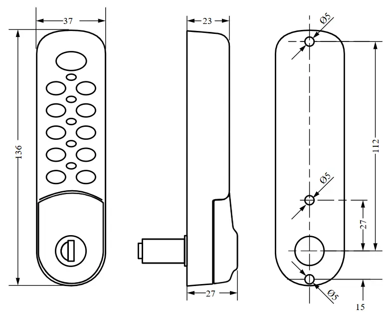 Zenith Digital Combination Lock 3780.webp