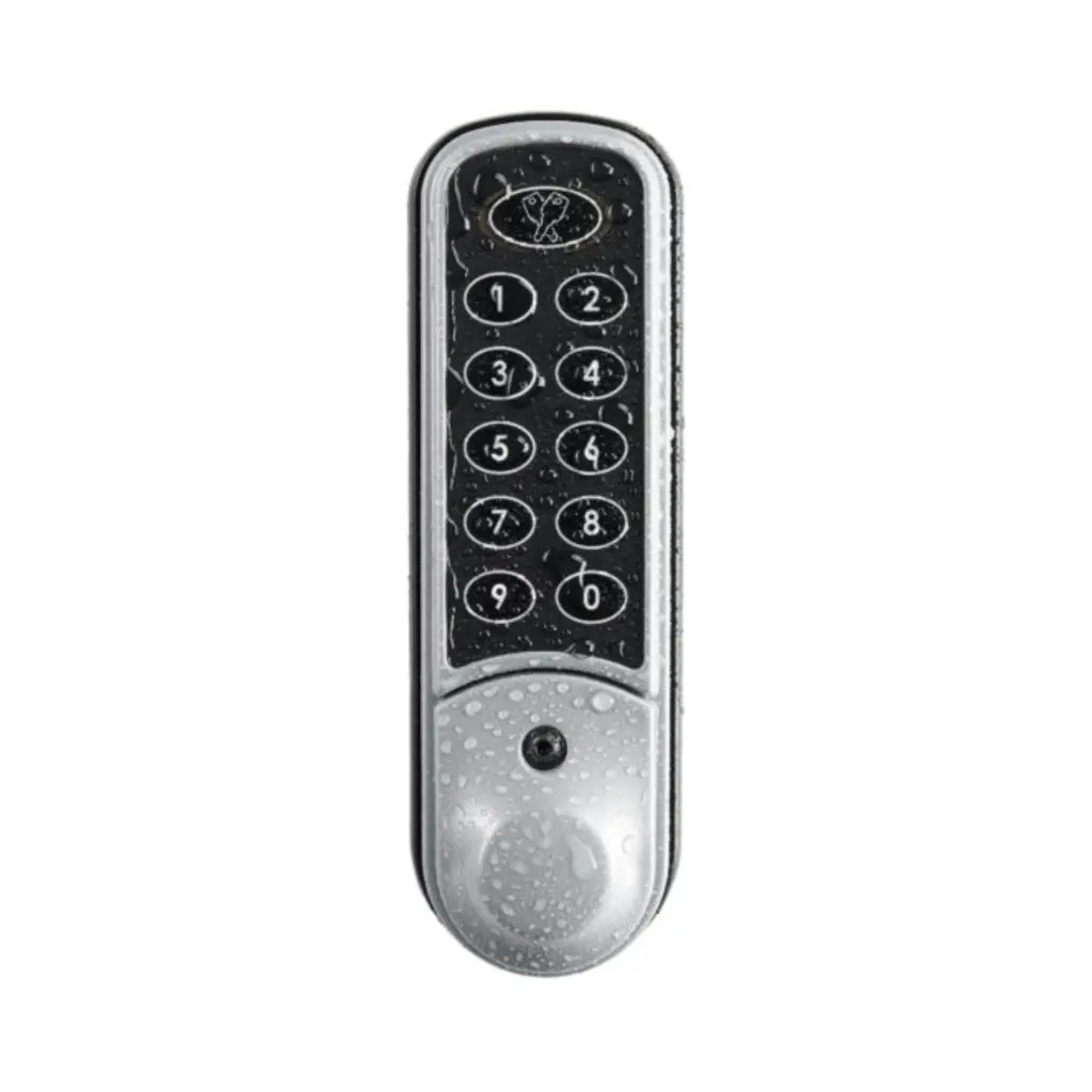 Nimbus Wet Area Digital Combination Lock 3961 - Silver - Secure Lockers.webp