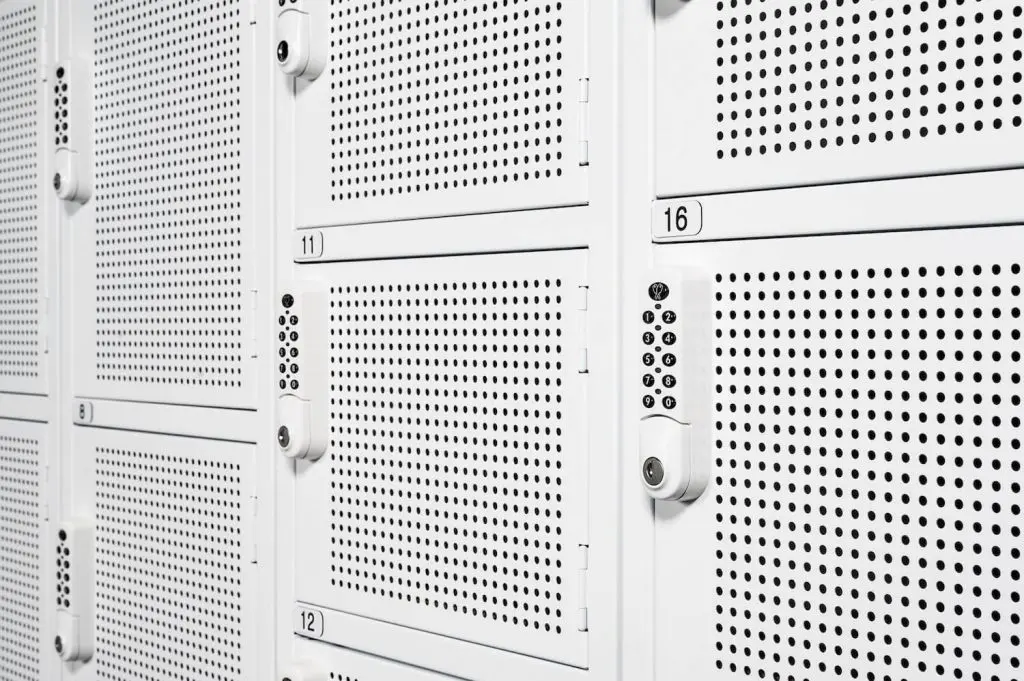 Zenith Digital Combination Lock 3780 - On Lockers 2 - Secure Lockers.webp