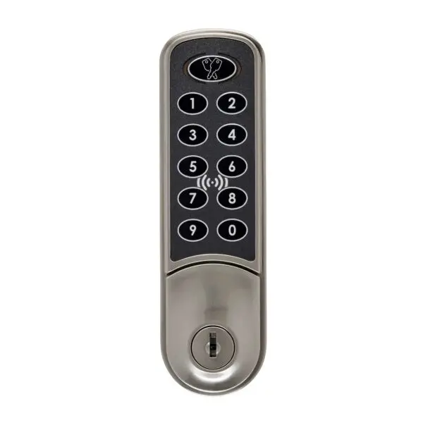 Nimbus RFID Digital Combination Lock 3963 - Brushed Nickel - Secure Lockers.webp