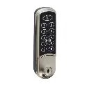 Nimbus RFID Digital Combination Lock 3963 - Brushed Nickel Side - Secure Lockers.webp