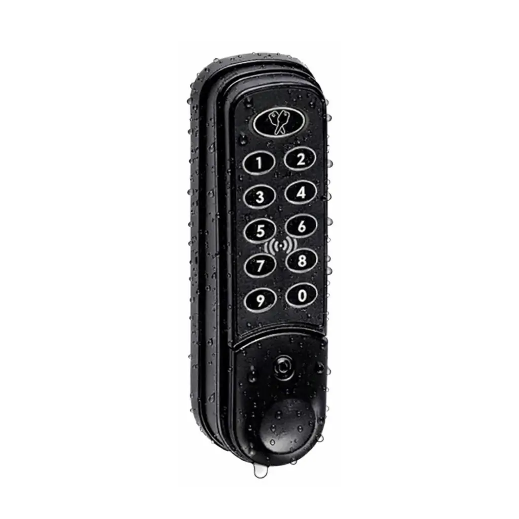 Nimbus Wet Area RFID Digital Combination Lock 3964 - Black - Secure Lockers.webp