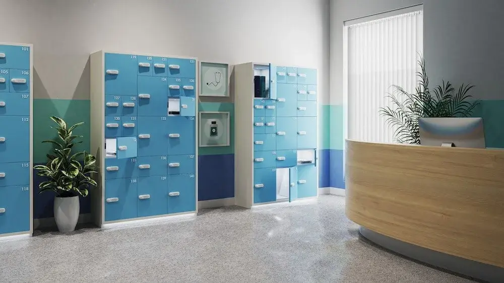Zodiac Workspace Touchscreen Terminal Locker System - Parcel Lockers - Secure Lockers.webp