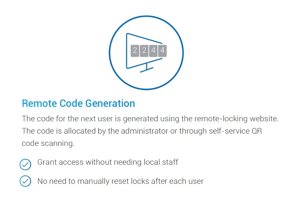RAS 2.0 Remote Allocation Locking System - Remote Code Generation - Secure Lockers.webp