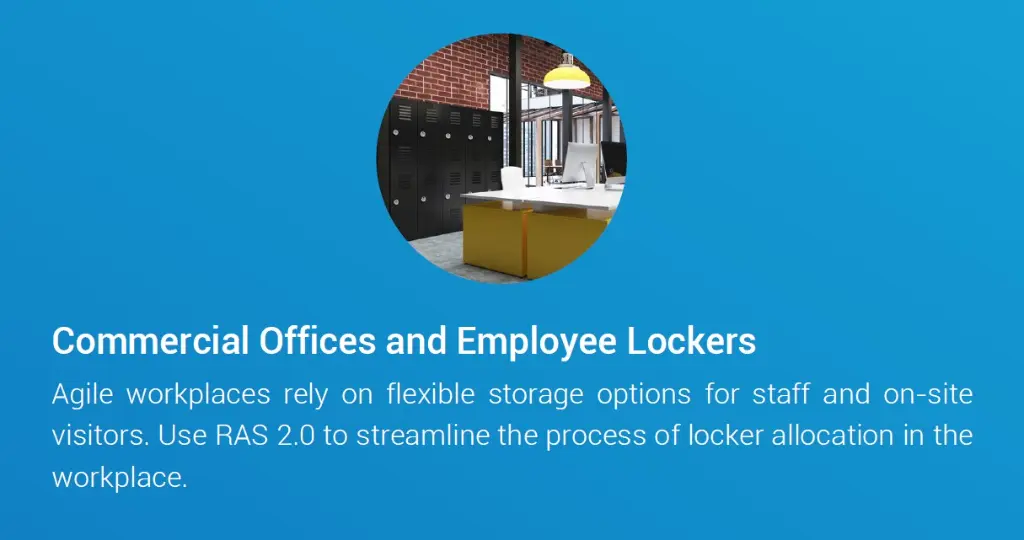 RAS 2.0 Remote Allocation Locking System - Commercial Offices and Employee Lockers - Secure Lockers.webp