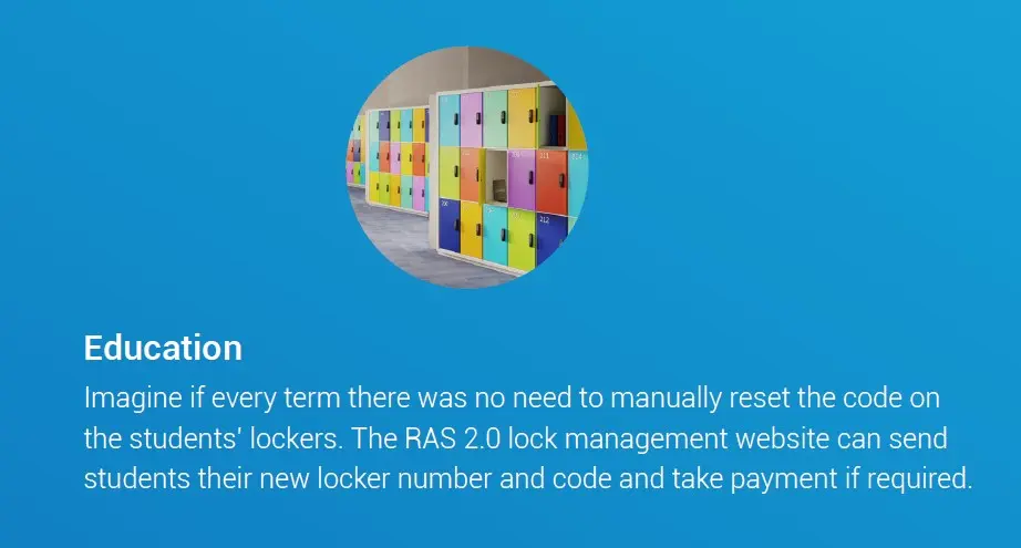 RAS 2.0 Remote Allocation Locking System - Education Lockers - Secure Lockers.webp