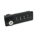 Private Mode Combination Lock A286 - Black - Right Handed - Secure Lockers.webp