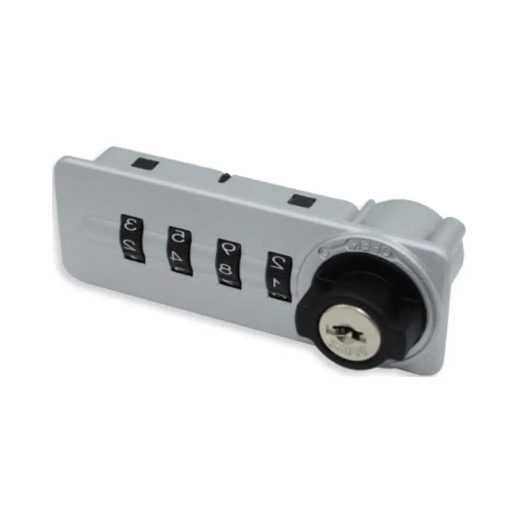 Private Mode Combination Lock A286 - Silver - Left Handed - Secure Lockers.webp