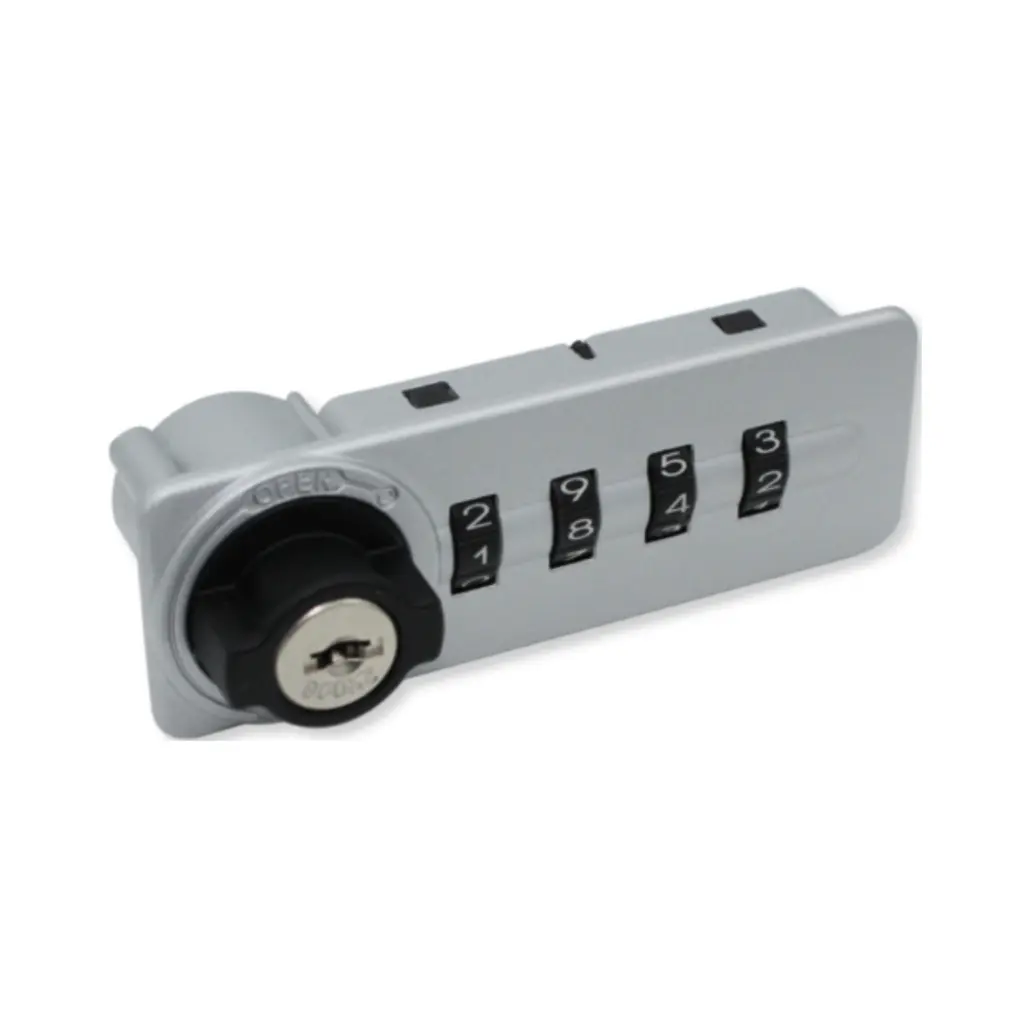 Private Mode Combination Lock A286 - Silver - Right Handed - Secure Lockers.webp