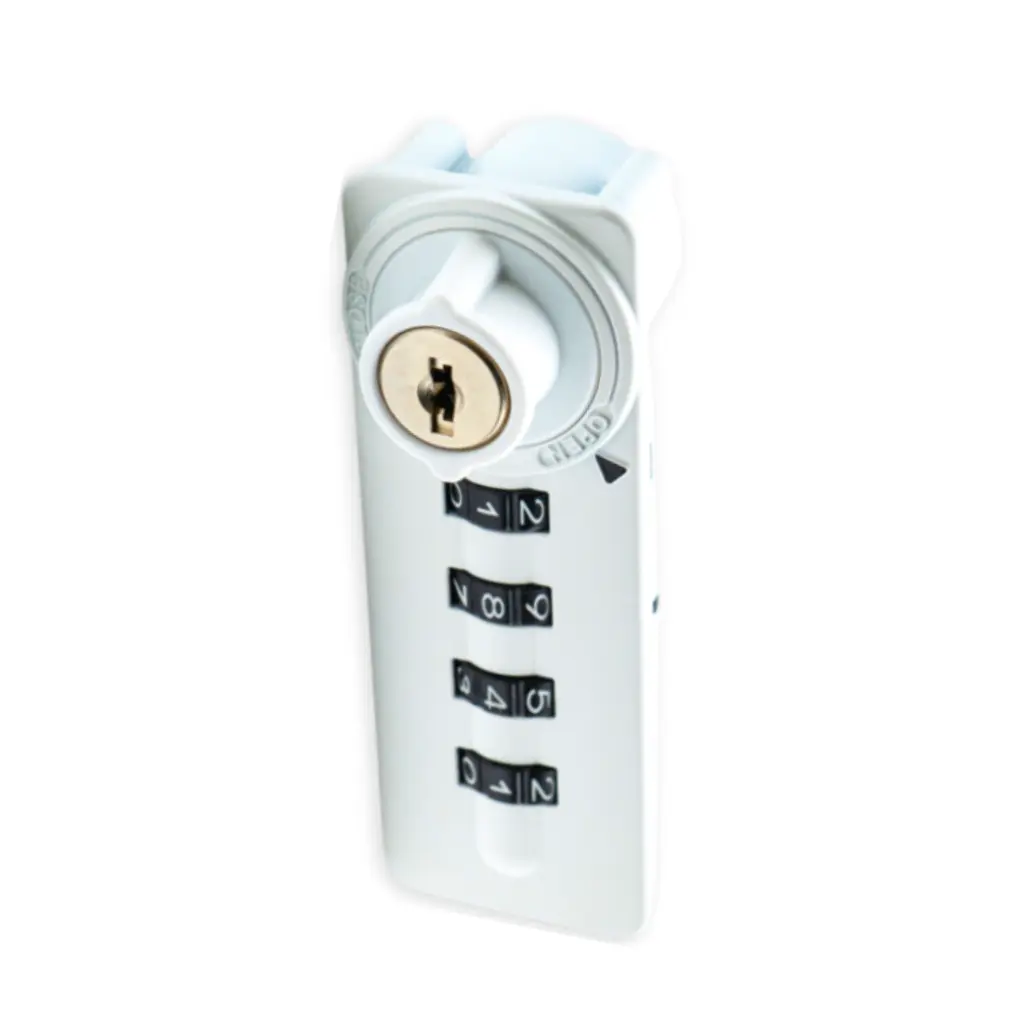 Public Mode Combination Lock A285 - Silver - Vertical - Secure Lockers.webp