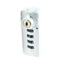Public Mode Combination Lock A285 - Silver - Vertical - Secure Lockers.webp