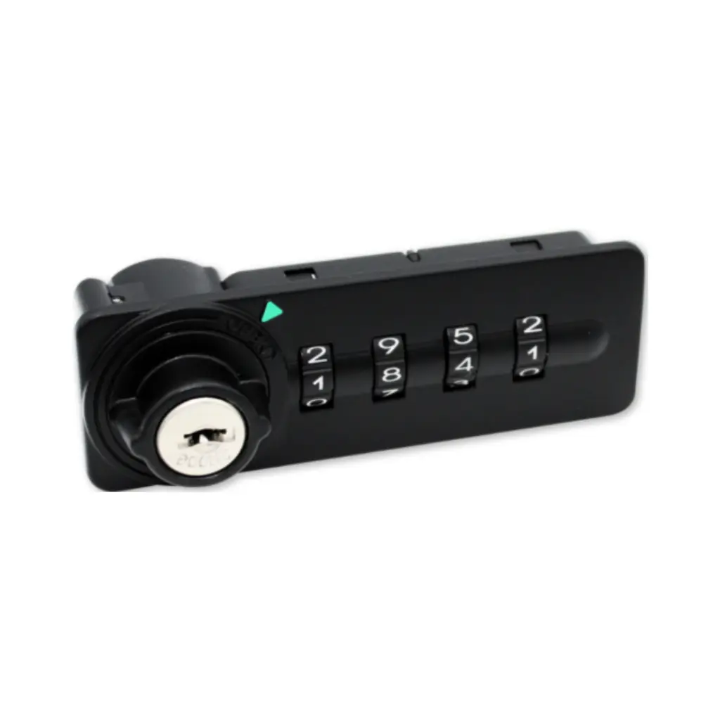 Public Mode Combination Lock A285 - Black - Right Handed - Secure Lockers.webp