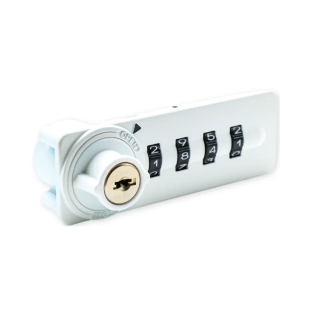 Public Mode Combination Lock A285 - Silver - Right Handed - Secure Lockers.webp