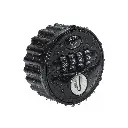 Wet Area Round Combination Lock 2810 - Black - Private - Secure Lockers.webp