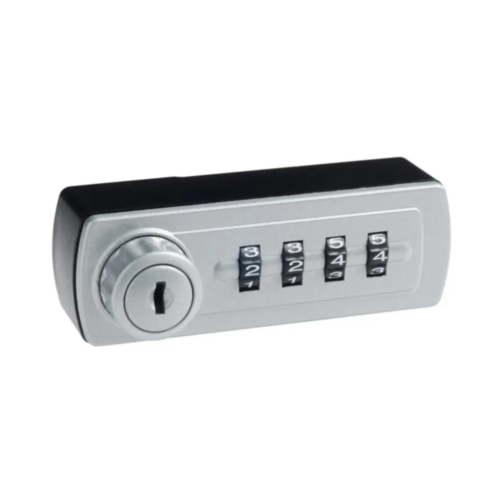 Gemini Mechanical Combination Lock 2700 - Silver - Private - Secure Lockers.webp