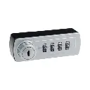 Gemini Mechanical Combination Lock 2700 - Silver - Private - Secure Lockers.webp