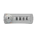 Gemini Mechanical Combination Lock 2700 - Silver - Right Handed - Public - Secure Lockers.webp
