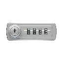Gemini Mechanical Combination Lock 2700 - Silver - Right Handed - Private - Secure Lockers.webp