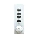 Gemini Mechanical Combination Lock 2700 - White - Vertical - Private - Secure Lockers.webp