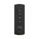 Gemini Mechanical Combination Lock 2700 - Black - Vertical - Private - Secure Lockers.webp