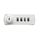 Gemini Mechanical Combination Lock 2700 - White - Right Handed - Public - Secure Lockers.webp
