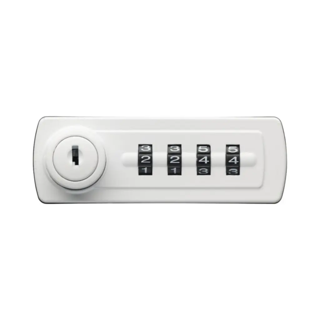 Gemini Mechanical Combination Lock 2700 - White - Right Handed - Private - Secure Lockers.webp