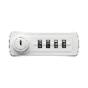 Gemini Mechanical Combination Lock 2700 - White - Right Handed - Private - Secure Lockers.webp