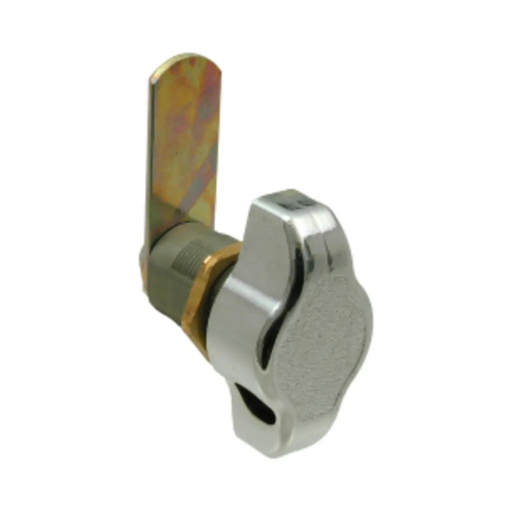 Chrome Latchlock (Provision for Padlock) - 22.4mm - Secure Lockers.webp