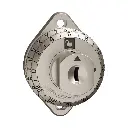 Keyless360 Mechanical Combination Lock - Satin Nickel - Secure Lockers.webp