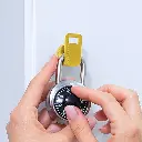 KeylessH3 Latchlock (Provision for Padlock) - Gold - Secure Lockers.webp