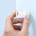 KeylessH3 Latchlock (Provision for Padlock) - White - Secure Lockers.webp