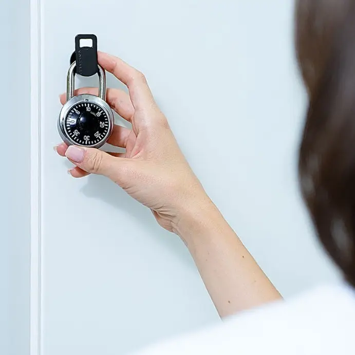 KeylessH3 Latchlock (Provision for Padlock) - Black - Secure Lockers.webp