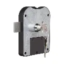 Coin Lock with Sliding Bolt F750 - Coin Return - Coin Retain - Front - Secure Lockers.webp