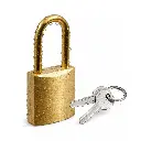 Brass Locker Padlock 2502 - Wet Area - Secure Lockers.webp