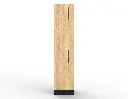 2 Door Laminate Locker - Natural Oak - Secure Lockers.webp