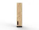 Stepped Door Laminate Locker - Natural Oak - Secure Lockers.webp