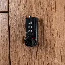 Ultra Combi-Cam Lock 7440 (Public - Private) - Black - Timber Laminate Locker - Secure Lockers.webp